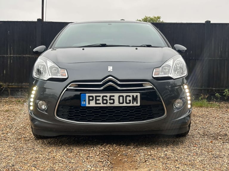 2015 DS Automobiles DS 3 1.6 DS3 D Style Nav Blue HDi S/S 3dr Hatchback Diesel Manual