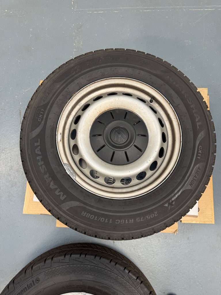 4 VW wheels 17". Tyres basically brand new. Open to offers