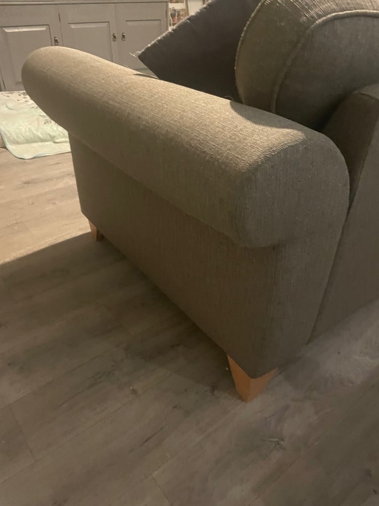 Large 3 seater DFS Taupe sofa