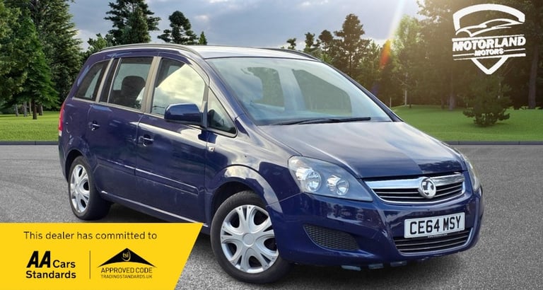 image for 2014 Vauxhall Zafira EXCLUSIV MPV Petrol Manual