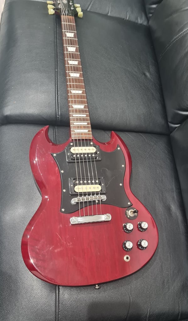 image for Epi SG + PAF - Epiphone SG upgraded with Tonerider PAF pickups