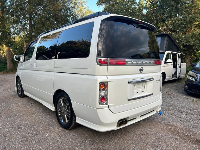 Nissan Elgrand RIDER POP TOP 4 Berth New Full Camper Conversion