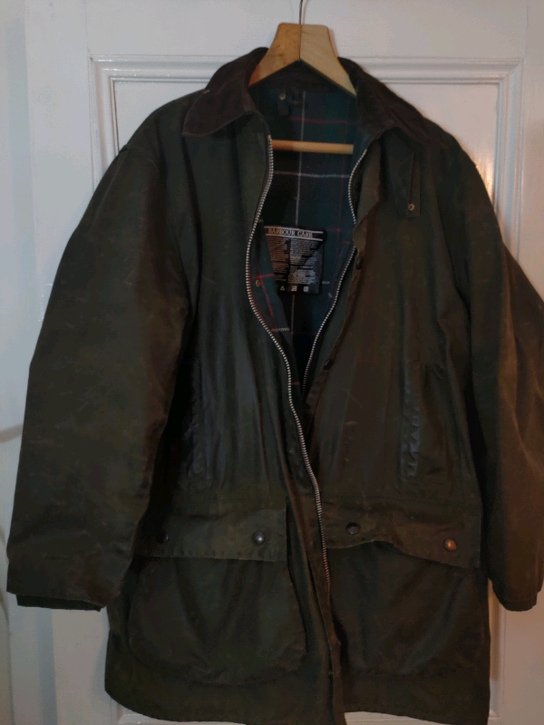 Vintage Barbour wax jacket L/XL mens | in Broughty Ferry, Dundee | Gumtree