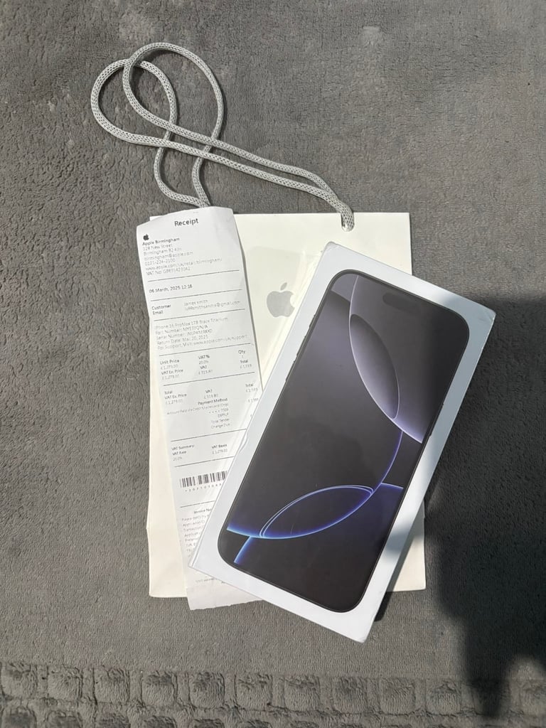 iphone 16 pro max 1TB