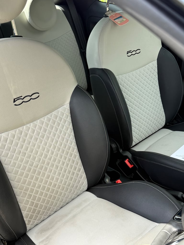 Fiat 500 hybrid, low mileage 72 reg 