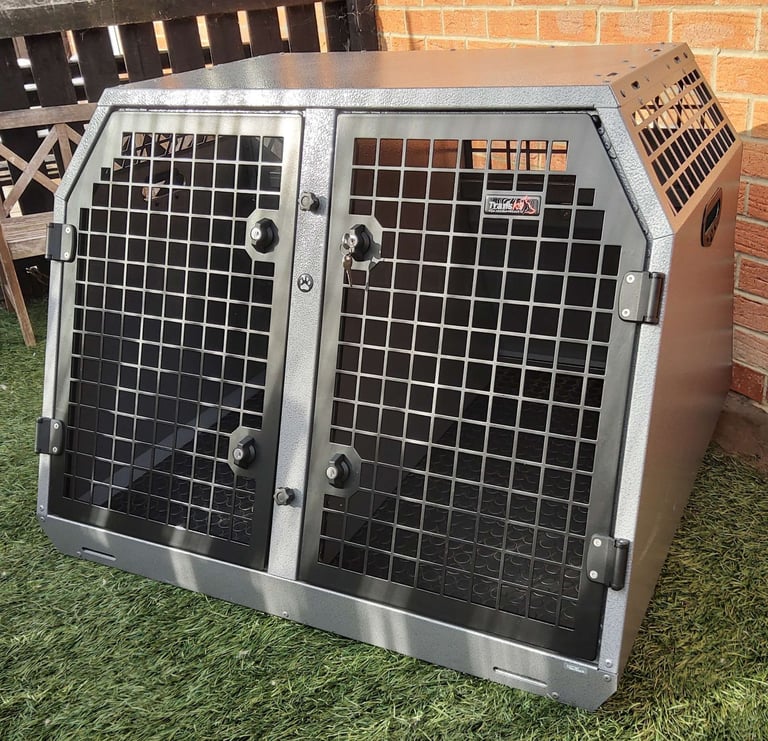 Trans K9 ( B26 ) Transport double dog cage (Lockable & Crash Tested) TransK9