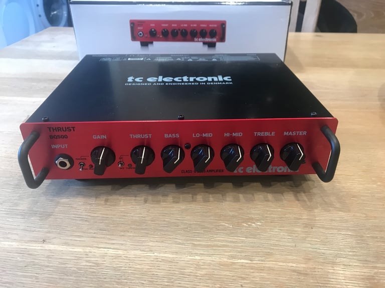 image for TC ELECTRONIC BQ500 COMPACT BASS AMPLIFIER HEAD, BOXED & READY TO GO!