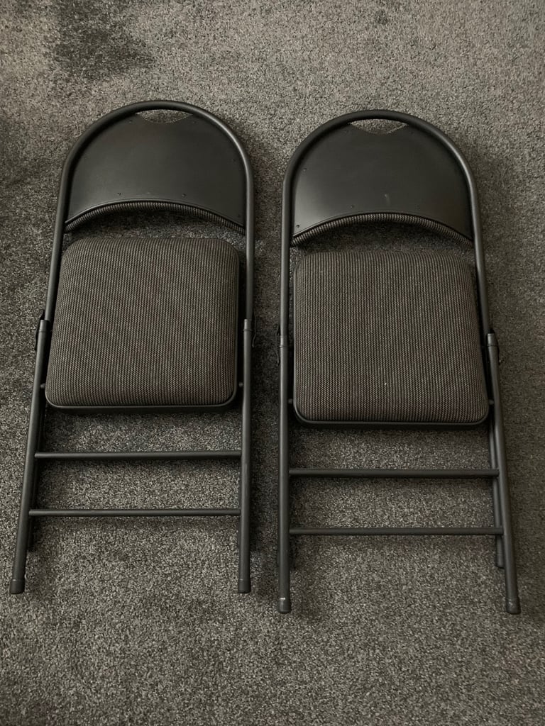 image for 2 x folding chairs 1 x folding table 