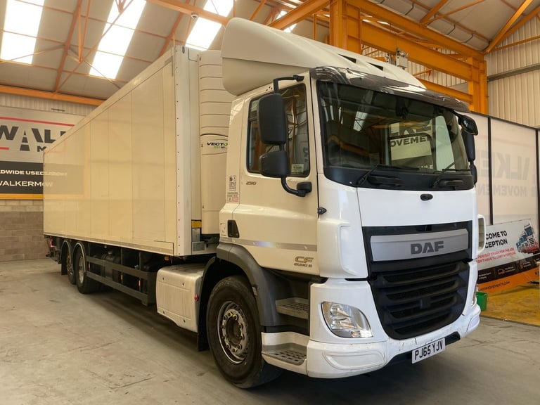 DAF CF290 *EURO 6*, 6X2 26 TONNE INSULATED FRIDGE/FREEZER – 2016 – PJ65 YJV