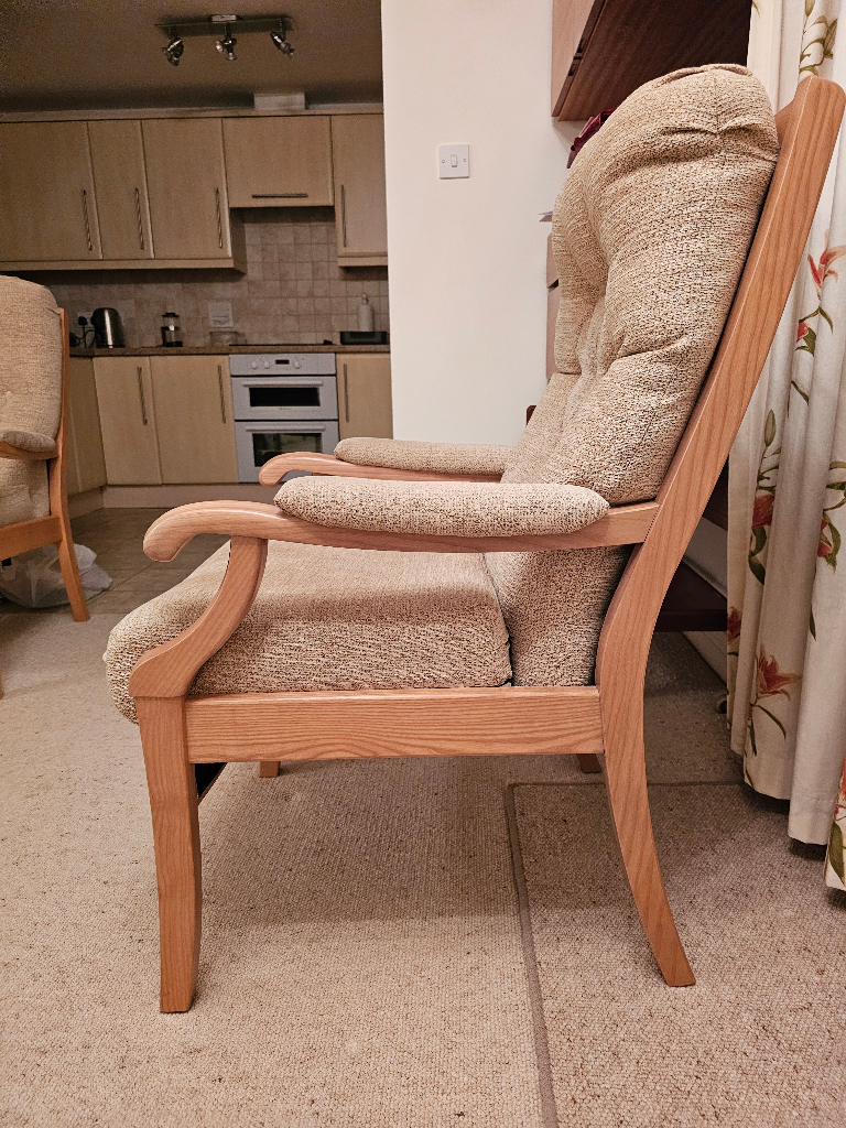 High-backed armchair (2 available)
