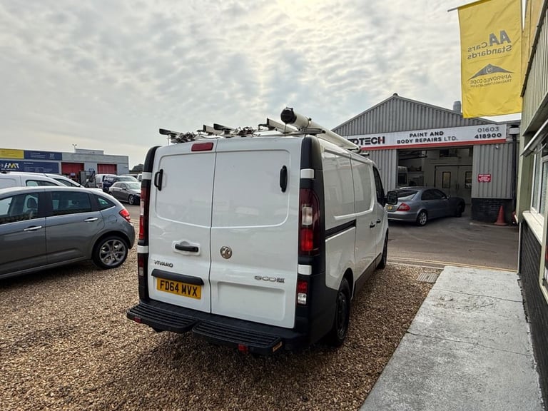 2014 64 VAUXHALL VIVARO 1.6 CDTI 2900 ECOFLEX PANEL VAN 5DR DIESEL MANUAL L1 H1 