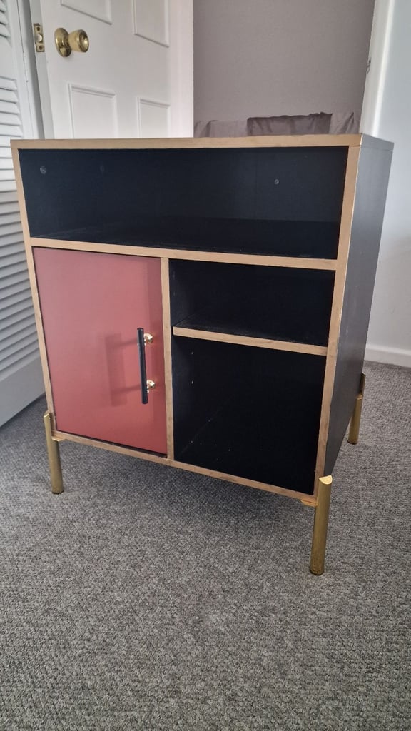 image for Multi-Storage Printer Stand Unit Office Desk Side 