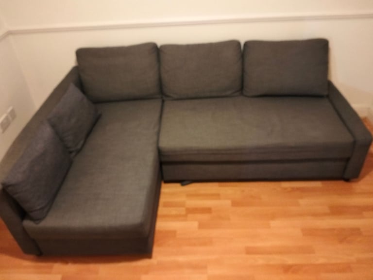 IKEA FRIHETEN CORNER SOFA BED WITH STORAGE DELIVERY AVAILABLE TODAY 