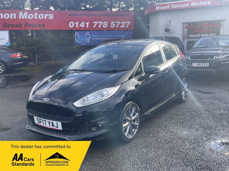 2017 Ford Fiesta 1.0T EcoBoost ST-Line Euro 6 (s/s) 5dr HATCHBACK Petrol Manual