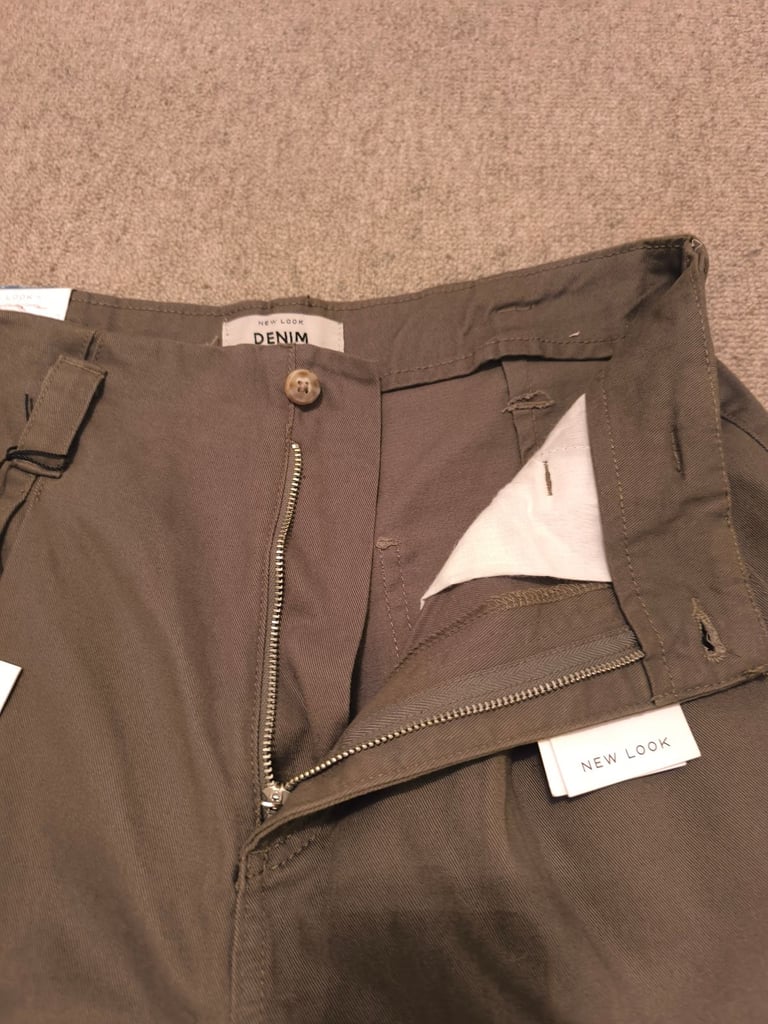 New Look Jacob Belted Trousers Size12 With Tags