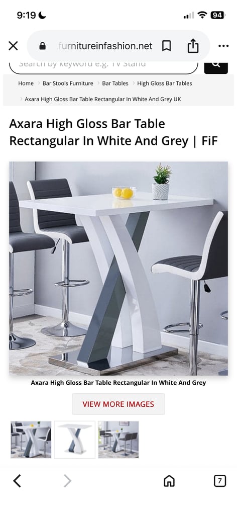 image for Breakfast bar and stools 