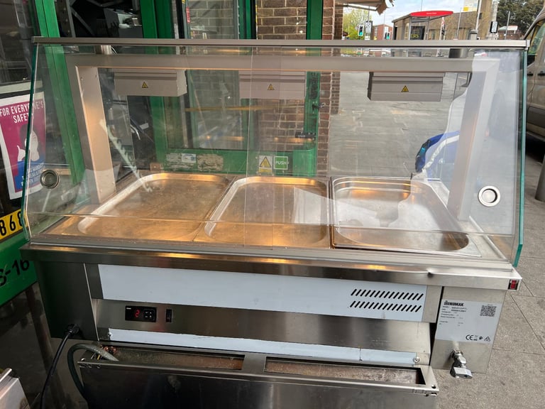 HOT FOOD DISPLAY CAFE KEBAB CHICKEN SHOP CATERING COMMERCIAL KITCHEN  SHOP 