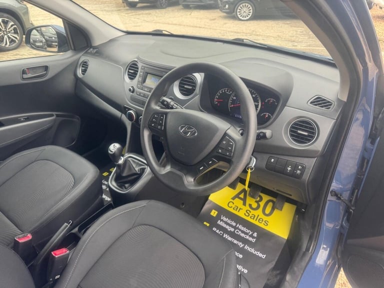 2017 Hyundai i10 1.0 SE 5dr HATCHBACK PETROL Manual