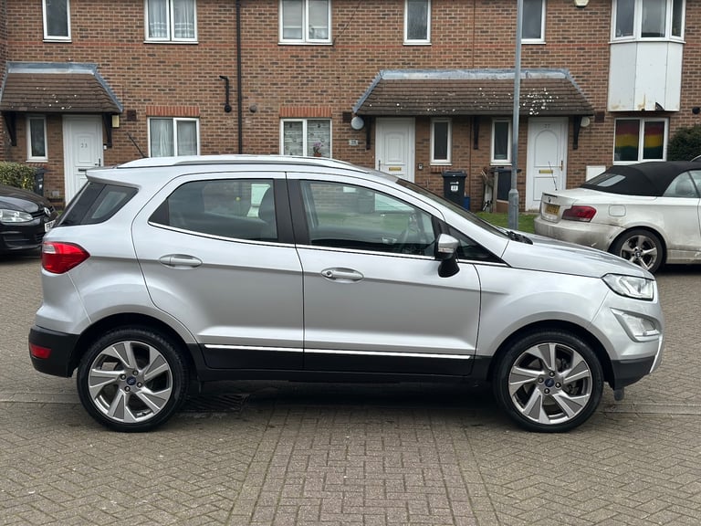 2019 Ford EcoSport Titanium 1.0L Petrol Automatic Full Service History 7K Miles 1YR NEW MOT  1 OWNER