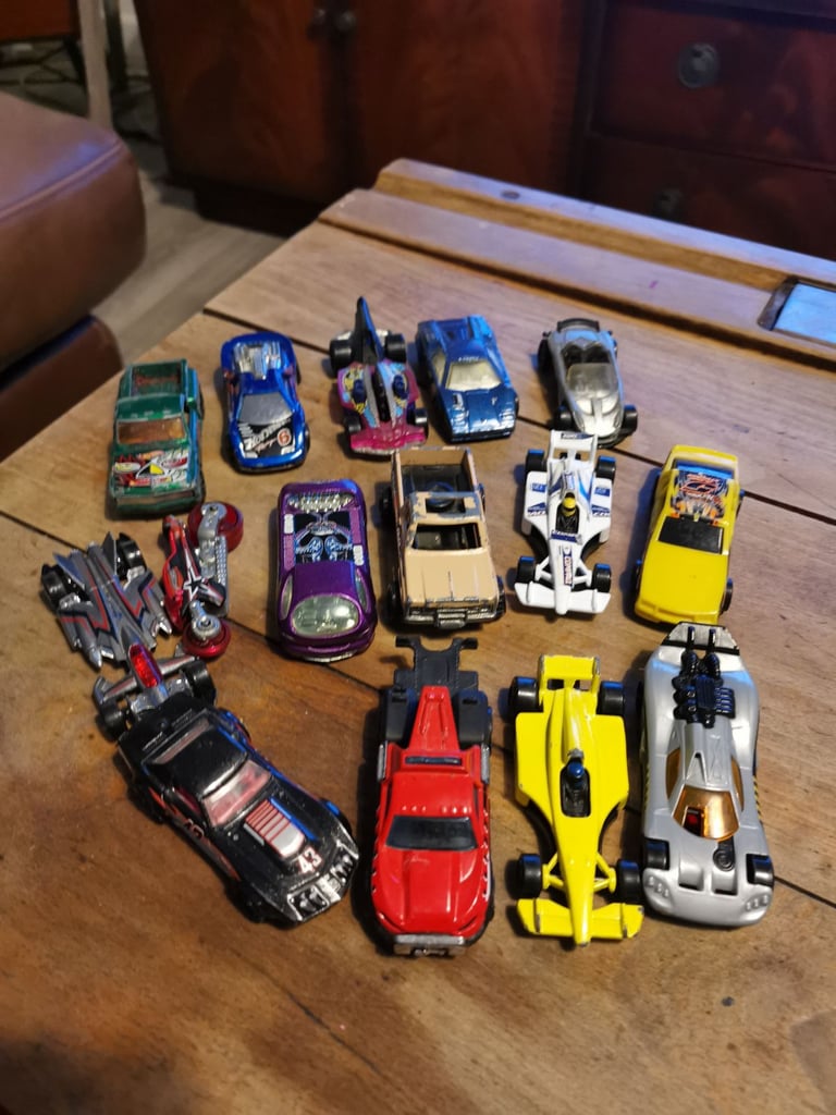 Collection of vintage hot wheel cars 