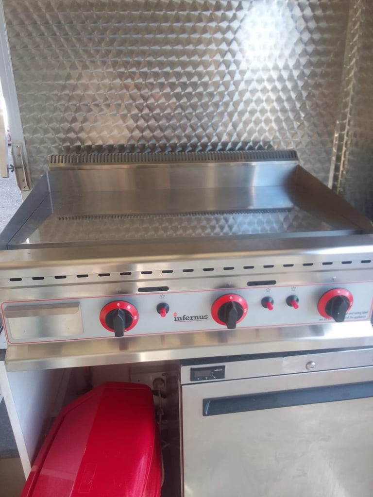 Catering trailers burger van equipment fryers Grills Griddles Bain Maries Hobs