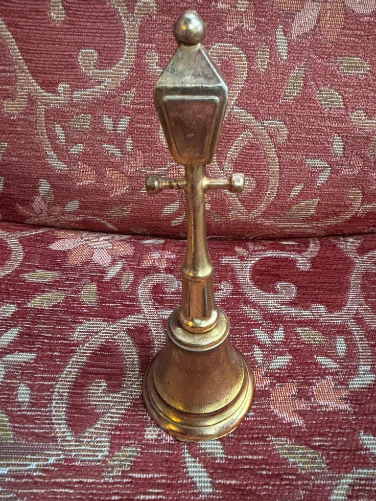 image for Vintage brass door bell 
