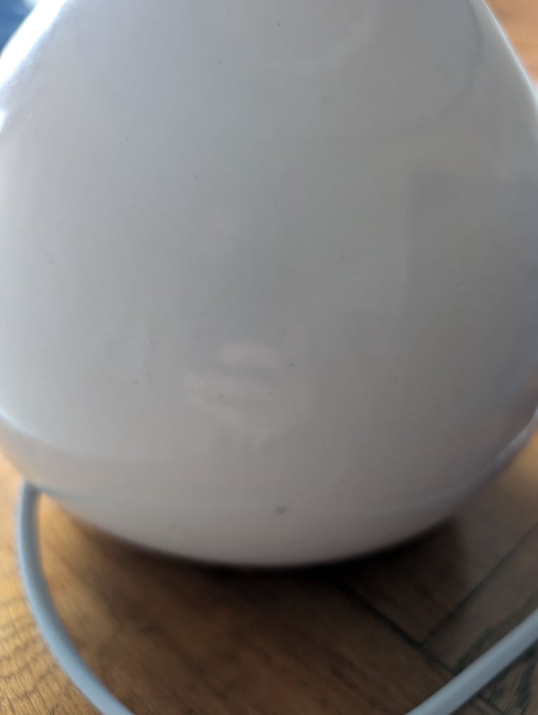 Dunelm heart light and grey lampshade 