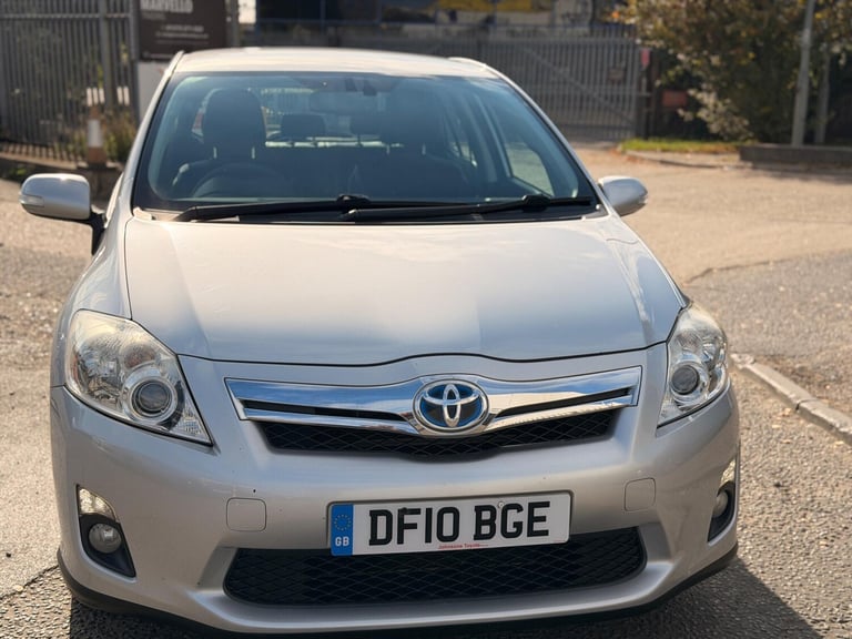 2010 Toyota Auris 1.8 VVT-h T Spirit CVT Euro 5 (s/s) 5dr HATCHBACK Petrol/Electric Hybrid Automatic