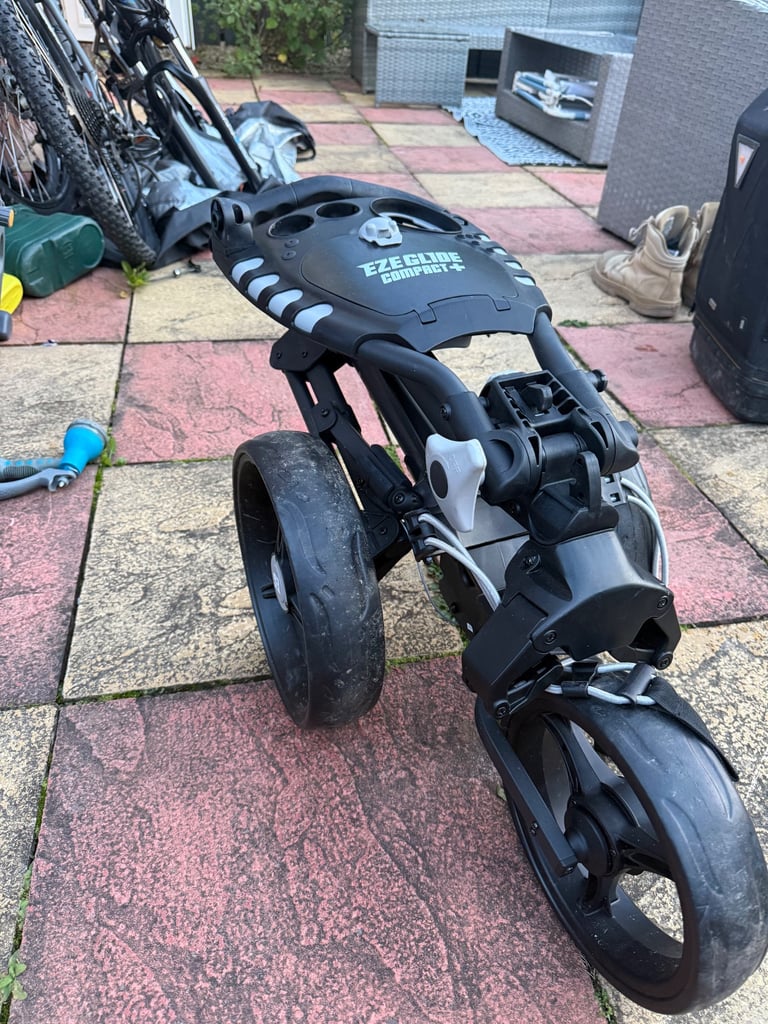 image for Eze Glide Compact+ 3 Wheel Golf Trolley