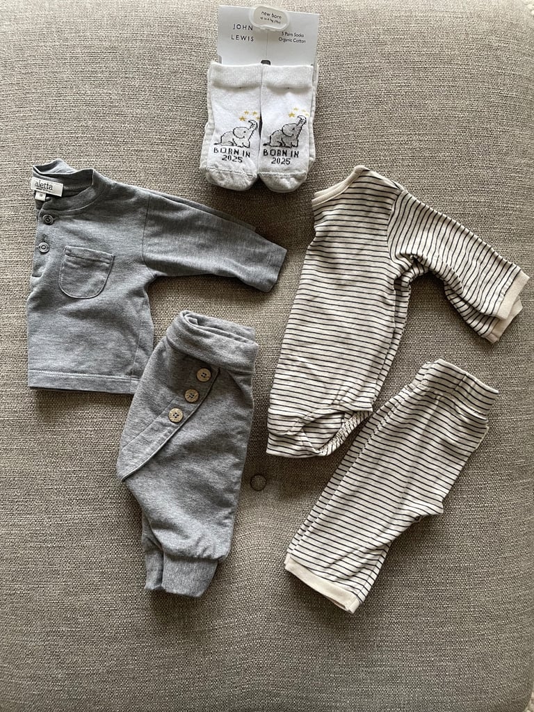 Baby boy newborn to one month clothes
