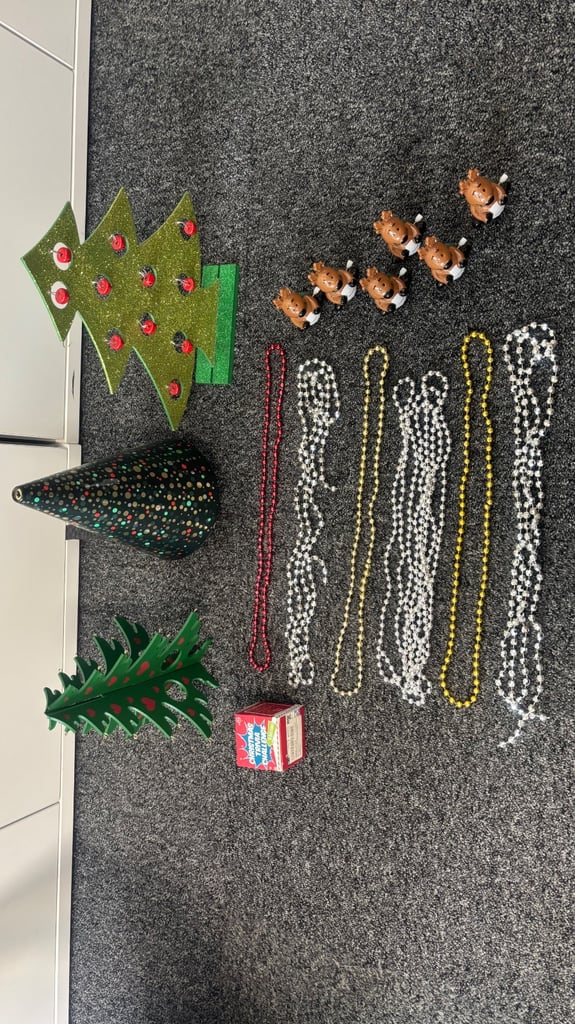 image for Christmas decorations bundle - like new condition.
