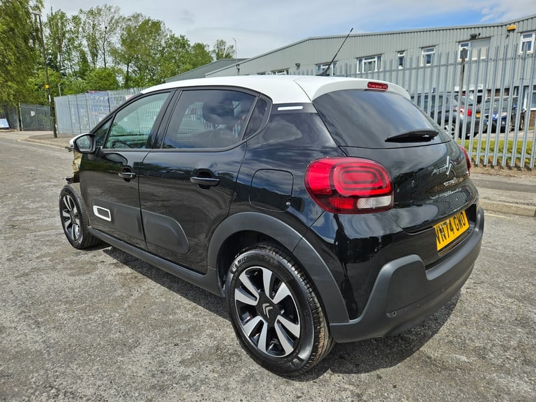 2024 74 Citroen C3 1.2 PureTech Plus 5dr Black Light Damaged Salvage 