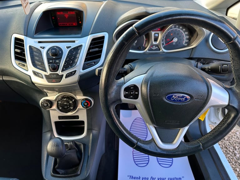 2012 Ford Fiesta 1.4 Zetec 3dr HATCHBACK Petrol Manual