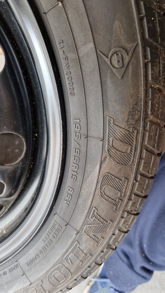 image for Wheel with Dunlop Tyre