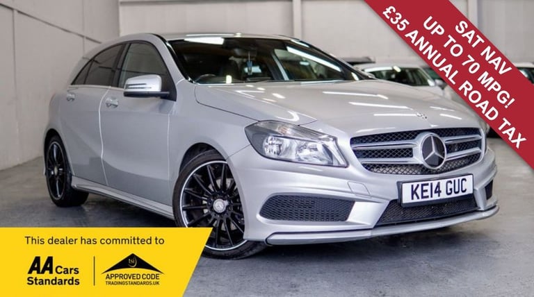 2014 Mercedes-Benz A-Class 1.8 A200 CDI AMG Sport Hatchback 5dr Diesel 7G-DCT Euro 5 (s/s) (136 p...