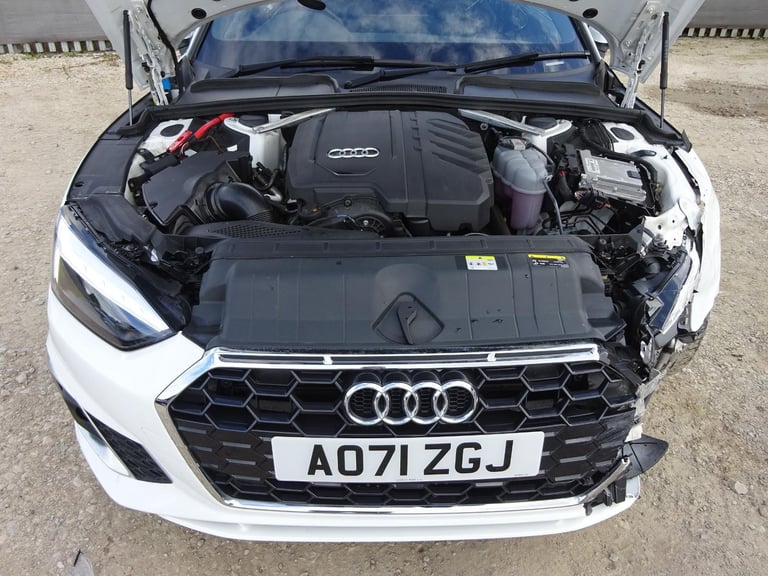2021 71 REG AUDI A5 S LINE 40 TFSI AUTO DAMAGED REPAIRABLE SALVAGE