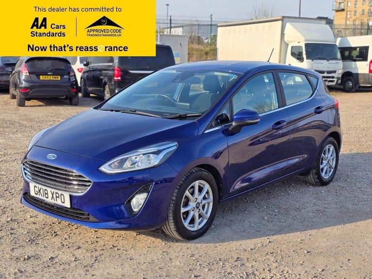 2018 Ford Fiesta 1.0T EcoBoost Zetec Auto Euro 6 (s/s) 5dr Hatchback Petrol Automatic