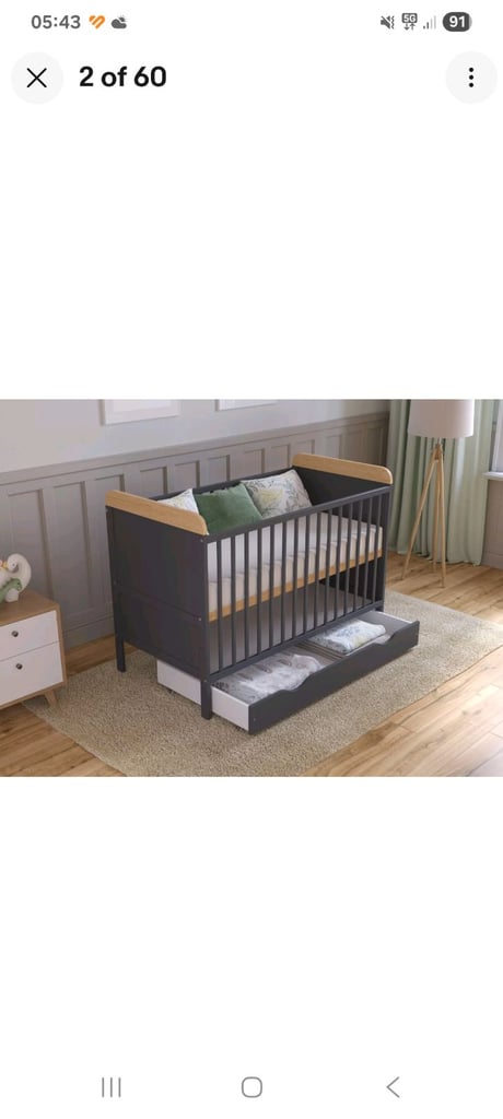 Brand new cot not used but damaged 