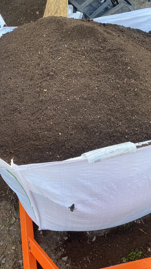 Topsoil £25 Type 1 £25 a ton . Turf mix £35 Aggregates. Logs skips 