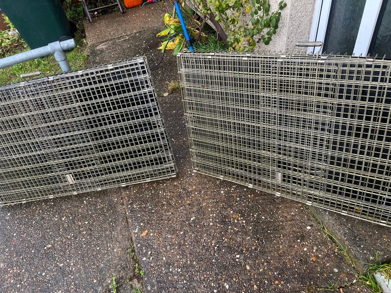 Dog crate Dog cage metal pet crate animal crates x2