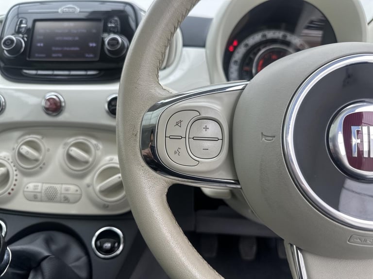 2018 Fiat 500 1.2 Lounge Hatchback 3dr Petrol Manual Euro 6 (s/s) (69 bhp) Hatchback Petrol Manual