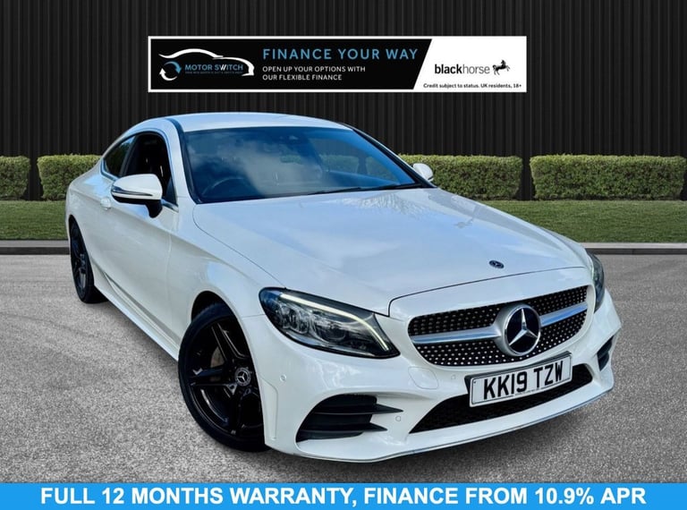 image for 2019 19 MERCEDES-BENZ C-CLASS 2.0 C300 AMG LINE (PREMIUM) COUPE 2DR PETROL G-TRO