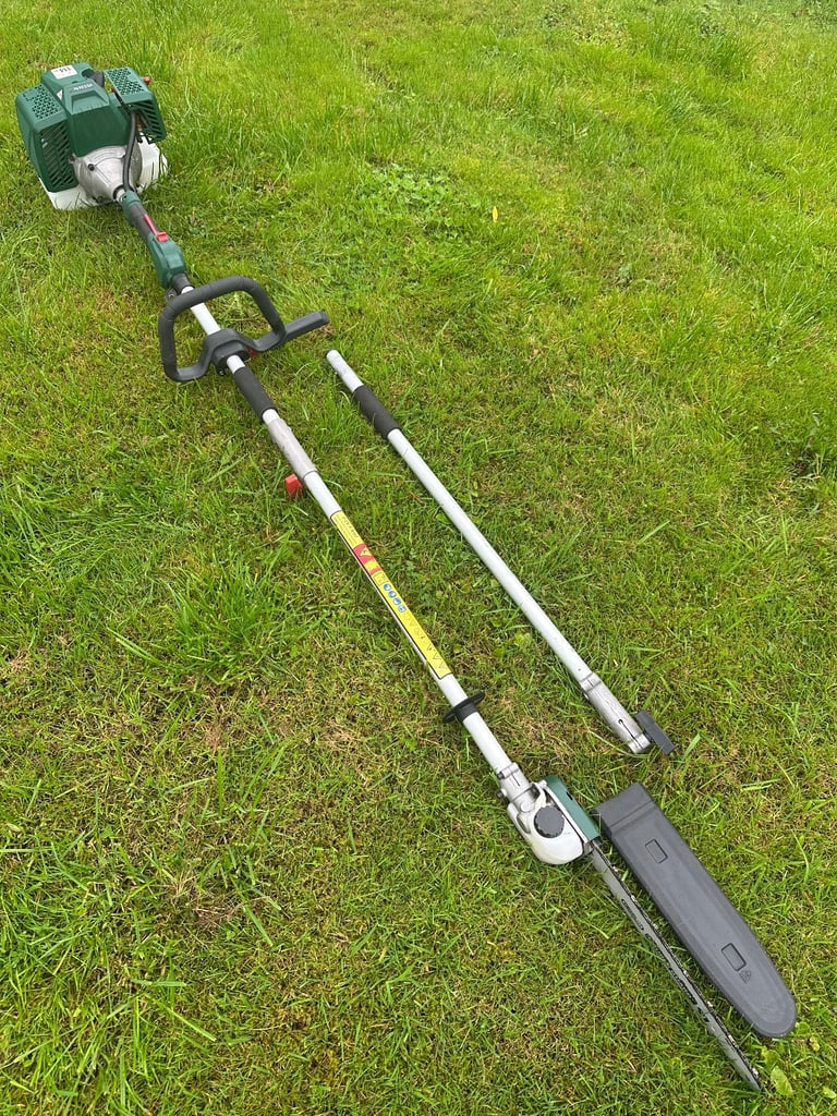 Long reach petrol pole saw pruner VGC with extension chainsaw lopper mower trimmer lawnmower cutter