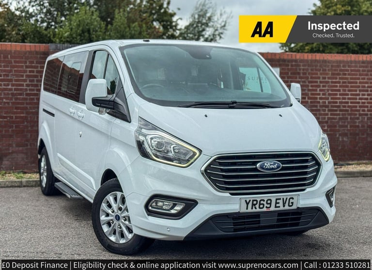 image for 2019 Ford Tourneo Custom 2.0 320 EcoBlue Titanium Minibus Double Cab 5dr Diesel Auto L2 Euro 6 (s...