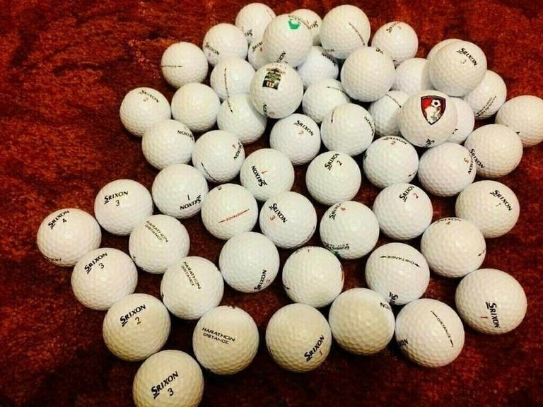 STILL AVAILABLE - Srixon Distance, Marathon Distance and Marathon Soft Balls - 3 Balls For £1