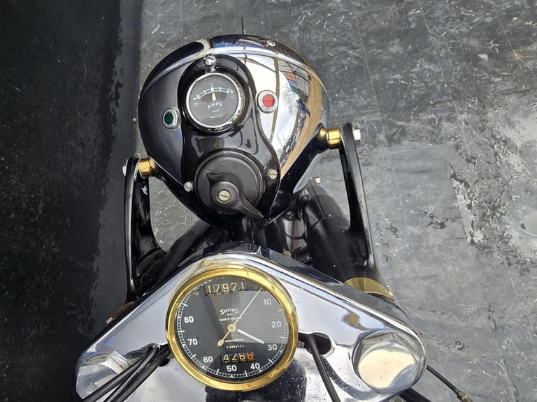 NORTON 500 16H 1950 RARE CLASSIC BIKE HPI CLEAR