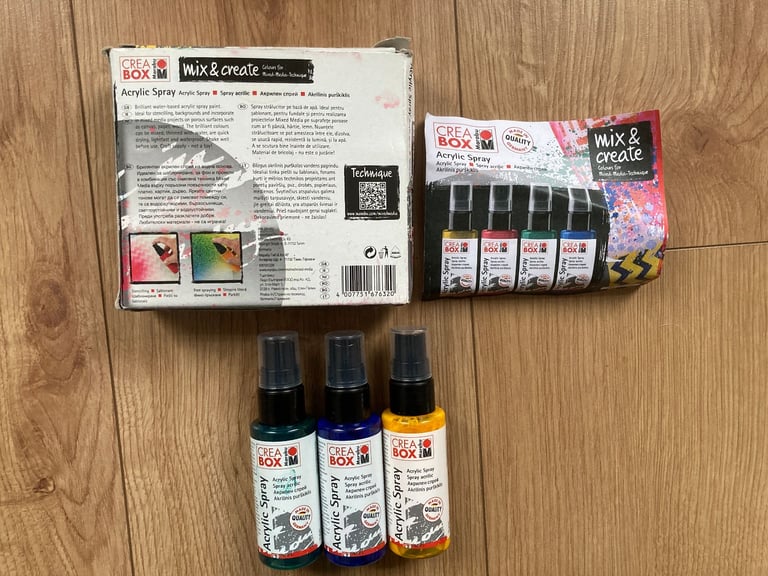 Marabu Crea Box Acrylic Spray set 