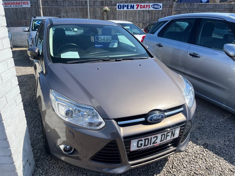2012 Ford Focus 1.6 TDCi 115 Titanium X 5dr HATCHBACK Diesel Manual