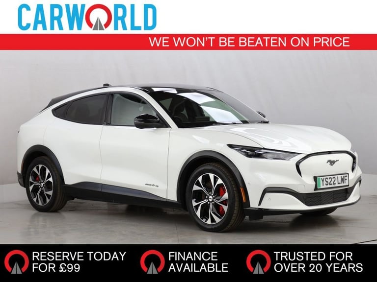 2022 Ford Mustang Mach-E Standard Range 70kWh SUV 5dr Electric Automatic AWD (269 ps) Automatic