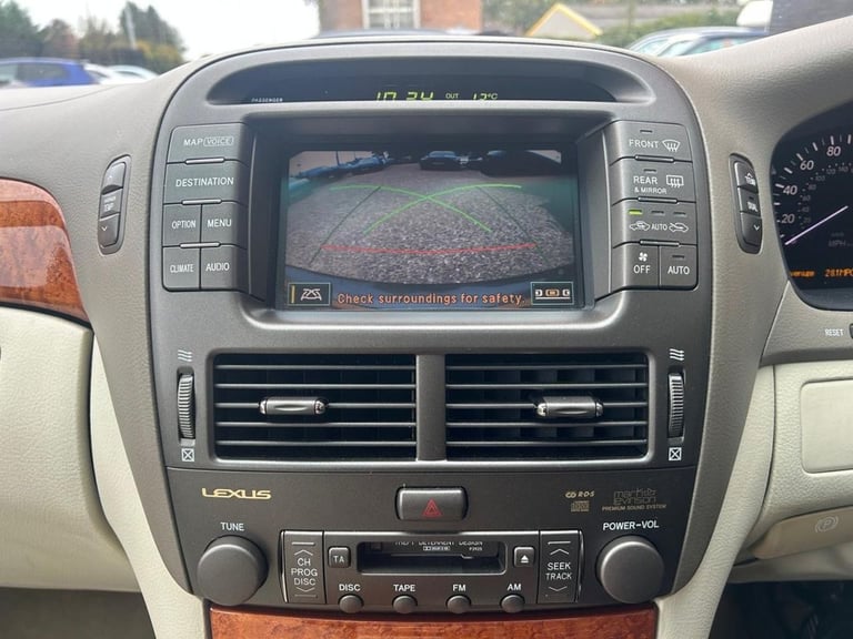2004 54 LEXUS LS 4.3 430 SALOON 4DR PETROL AUTOMATIC (270 G/KM, 278 BHP)